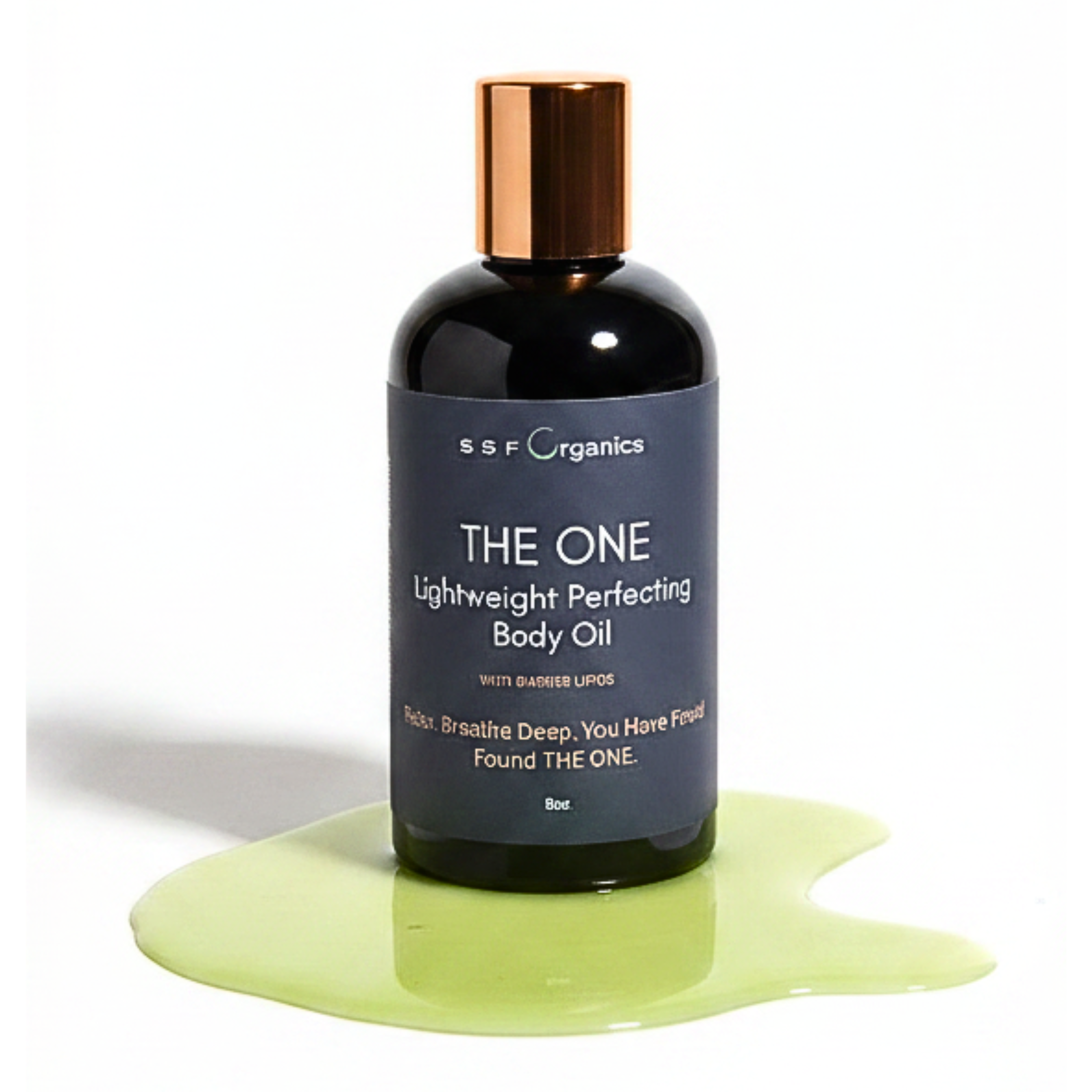 THE ONE- Lightweight Perfecting Body Oil | Visibly Firming, Deeply Moisturizing, Instantly Improve Elasticity, Clean Non-Greasy Jojoba Rosehip Blend, Cruelty-Free Organic Skincare
