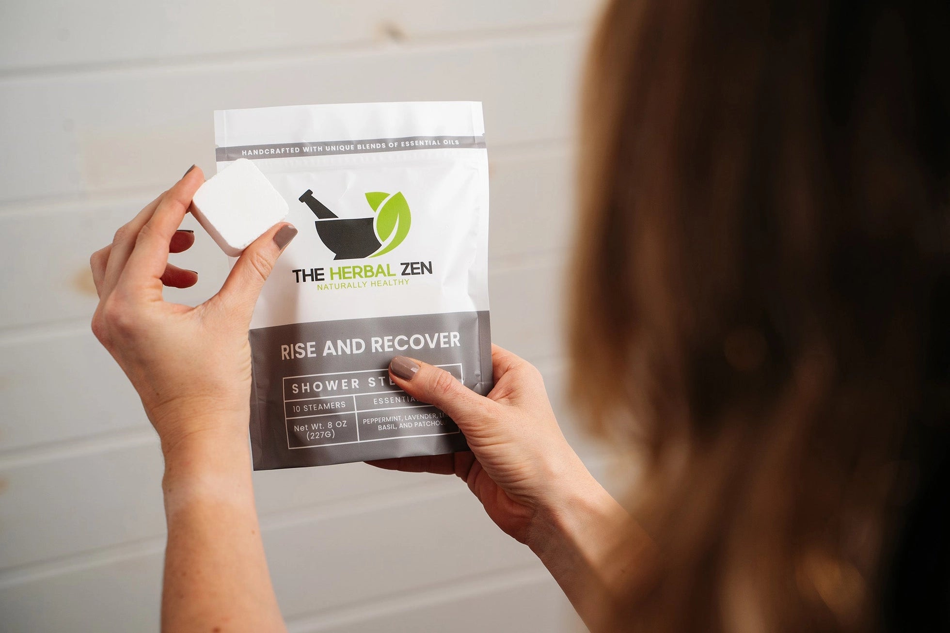 Herbal Zen | RISE AND RECOVER 10pk. | Aromatherapy Shower Steamers | Handmade | Soothe. Heal. Restore.