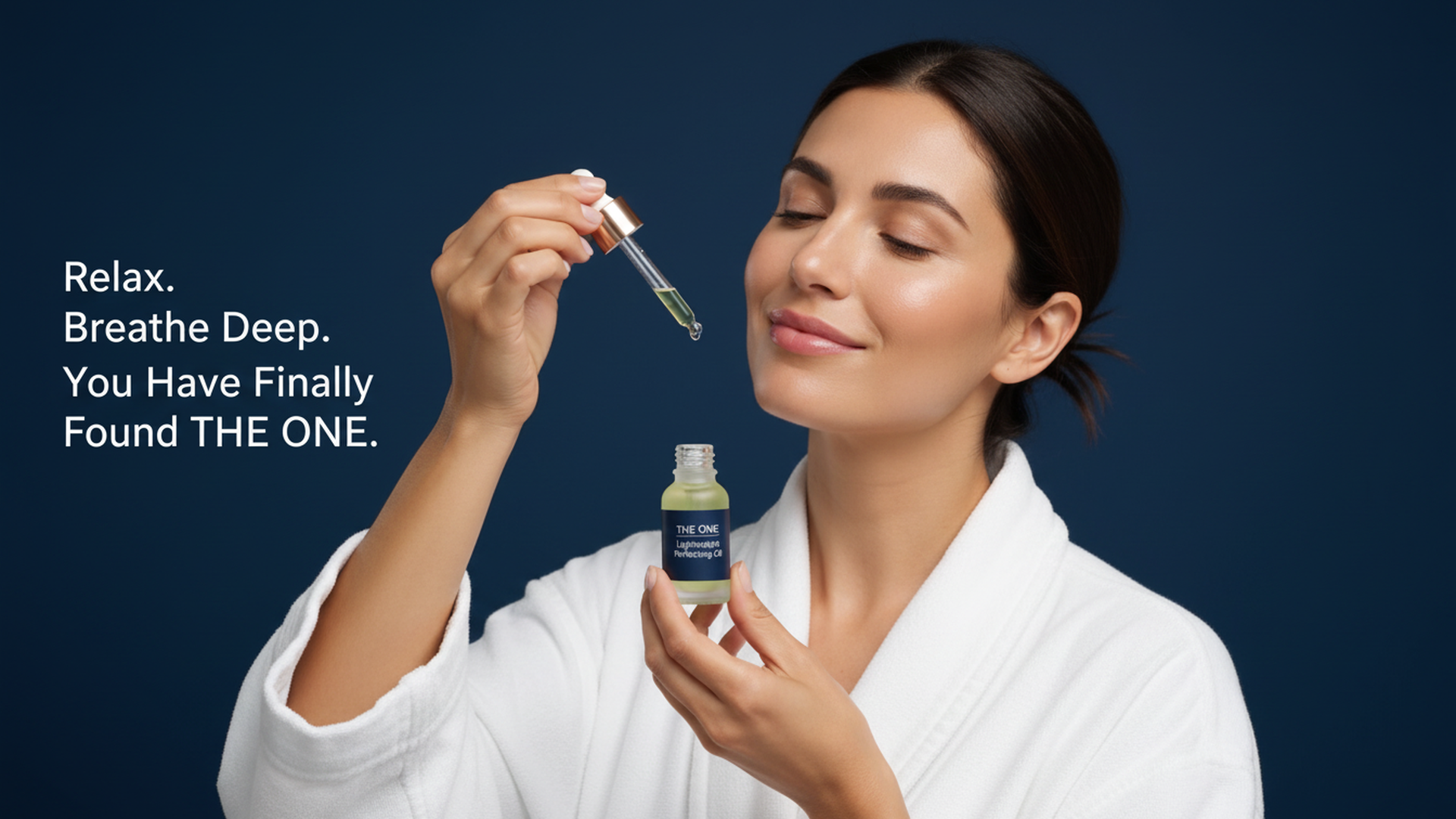 THE ONE- Lightweight Perfecting Facial Oil- Nourishing and Hydrating Oil Blend to Restore Natural Glow. Jojoba, Rosehip, Plant Based Squalene, Blue Tansy