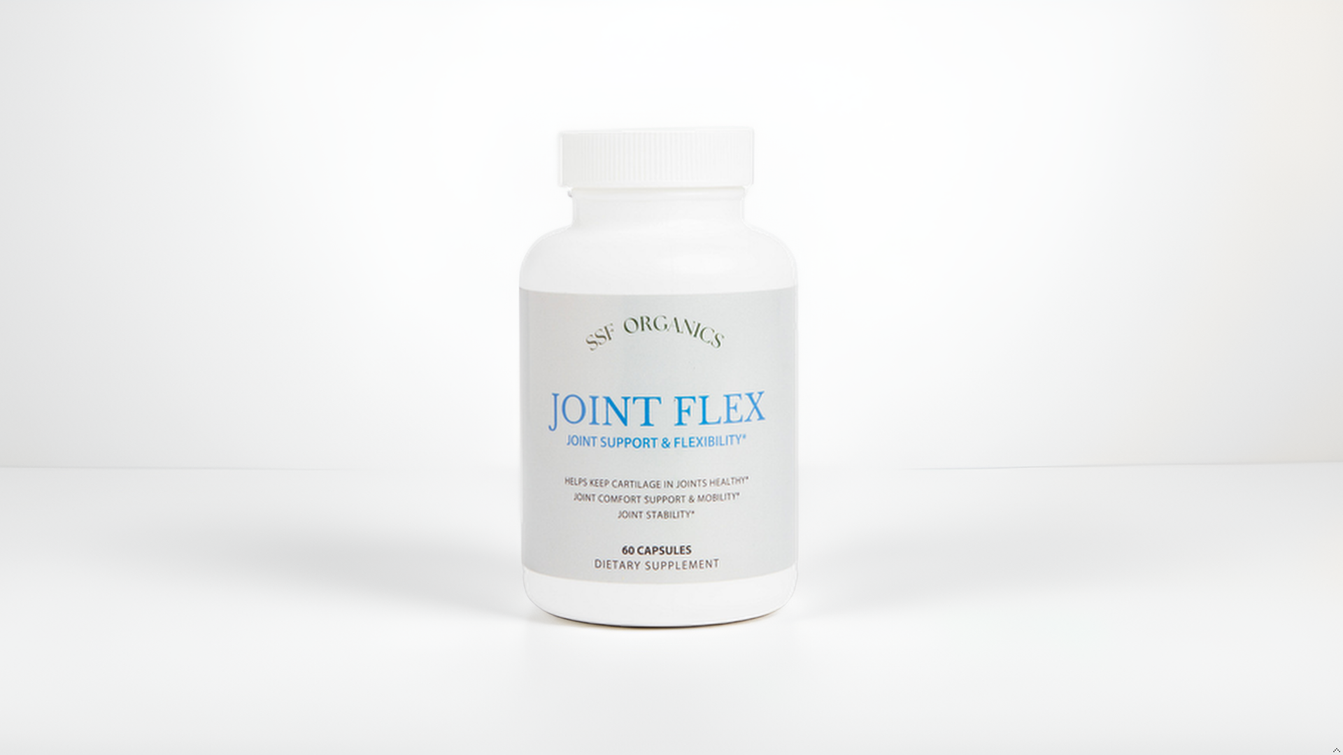 Serendipitous Summer Farms SSF Organics- Joint Flex with Glucosamine Chondroitin Turmeric Msm Boswellia - Joint Support Supplement for Relief 60 Capsules for Bones, Back, Knees, Hands (60 Capsules)