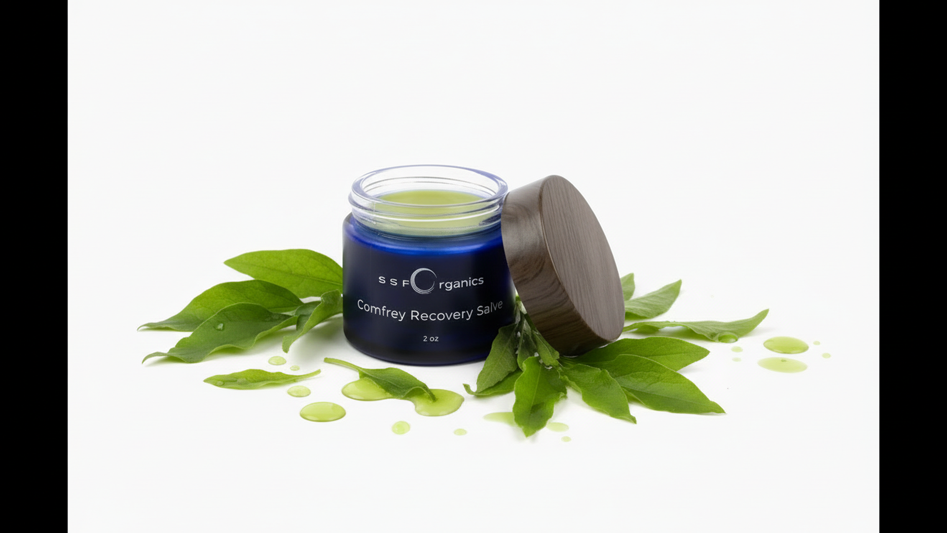 Comfrey Recovery Salve (Glass Jar)- All Purpose- Repairs Skin and Soothes Muscles/Joint Pain