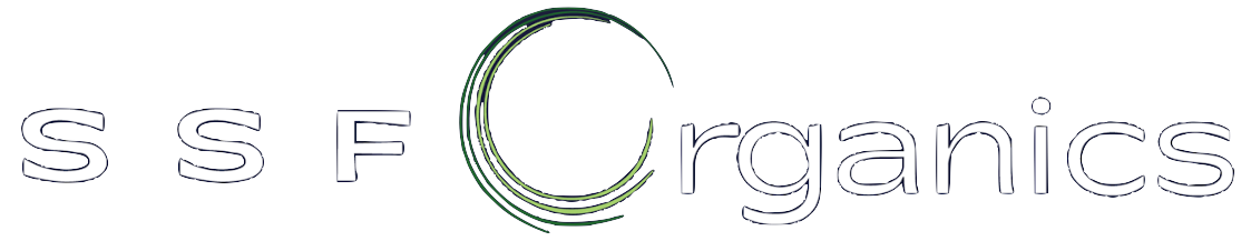 Logo of SSF Organics with a circular design element. Person meditating with hands in prayer position over sunset at beach. natural healing and topical recovery and relief from arthritis, psoriasis, and eczema. Treats with medicinal herbs like comfrey calendula | arnica | blue tansy | tea tree | bee venom |penetrex and tea for recovery and relief. oras amazing touchy skin for pain and inflammation with swelling and redness.