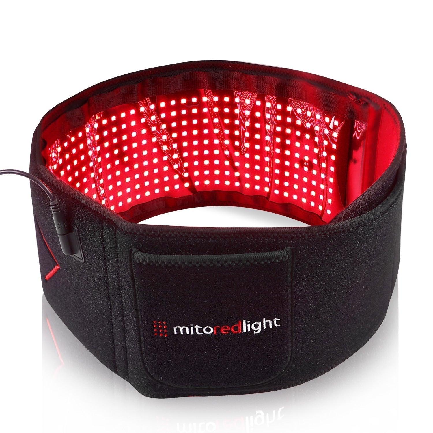 MitoQUAD™ Red Light Therapy Wavelength Belt | Medical Grade |  TriChip™ Technology