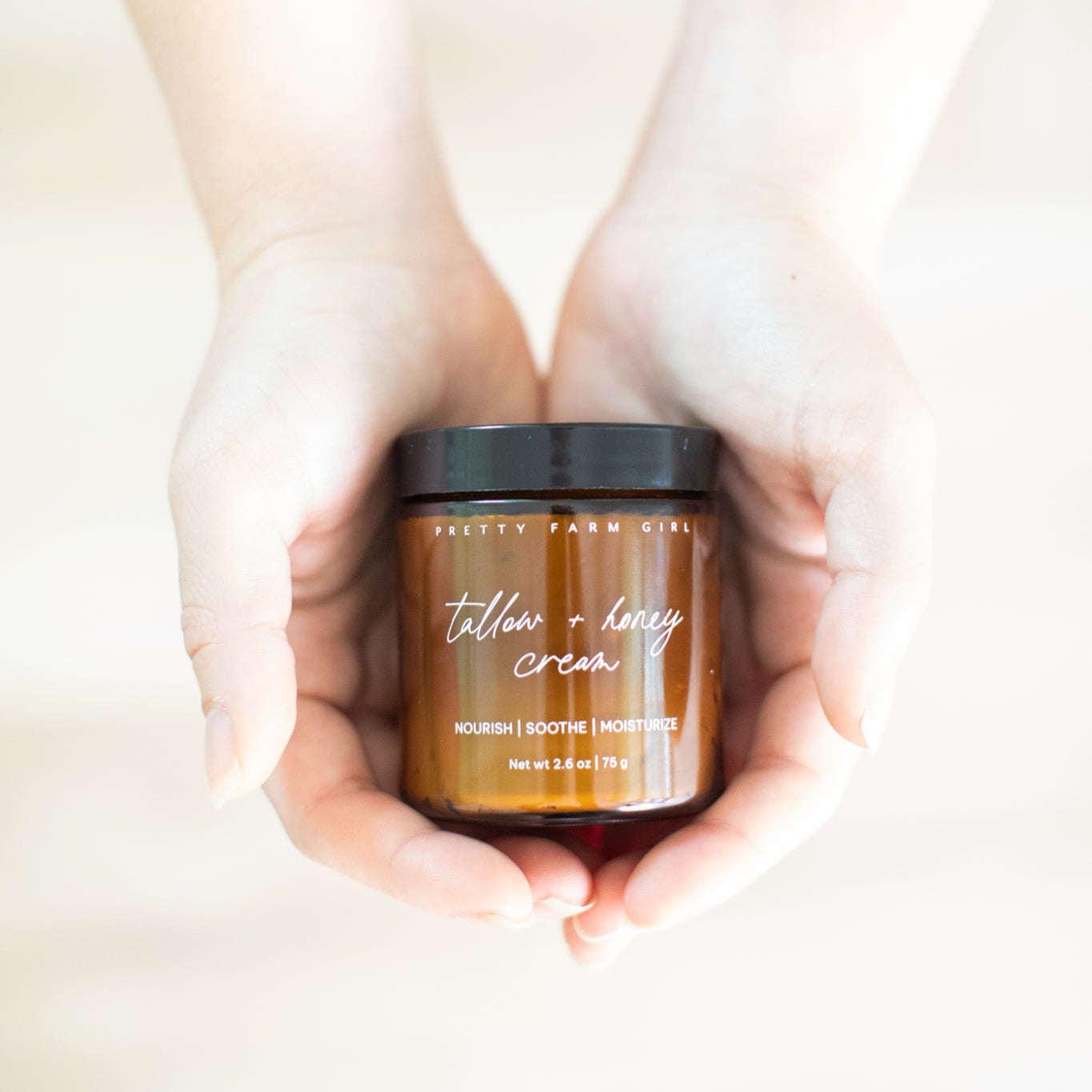 Pretty Farm Girl- Fragrance Free Tallow + Honey Cream for Sensitive Skin