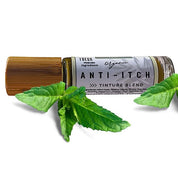 SSF Organics- Anti-Itch Tincture Blend. Fresh Pressed Ingredients- Rollerball- Made With FRESH Pressed Basil, Mint, and Calendula. Soothes and Heals Bites and Rashes!