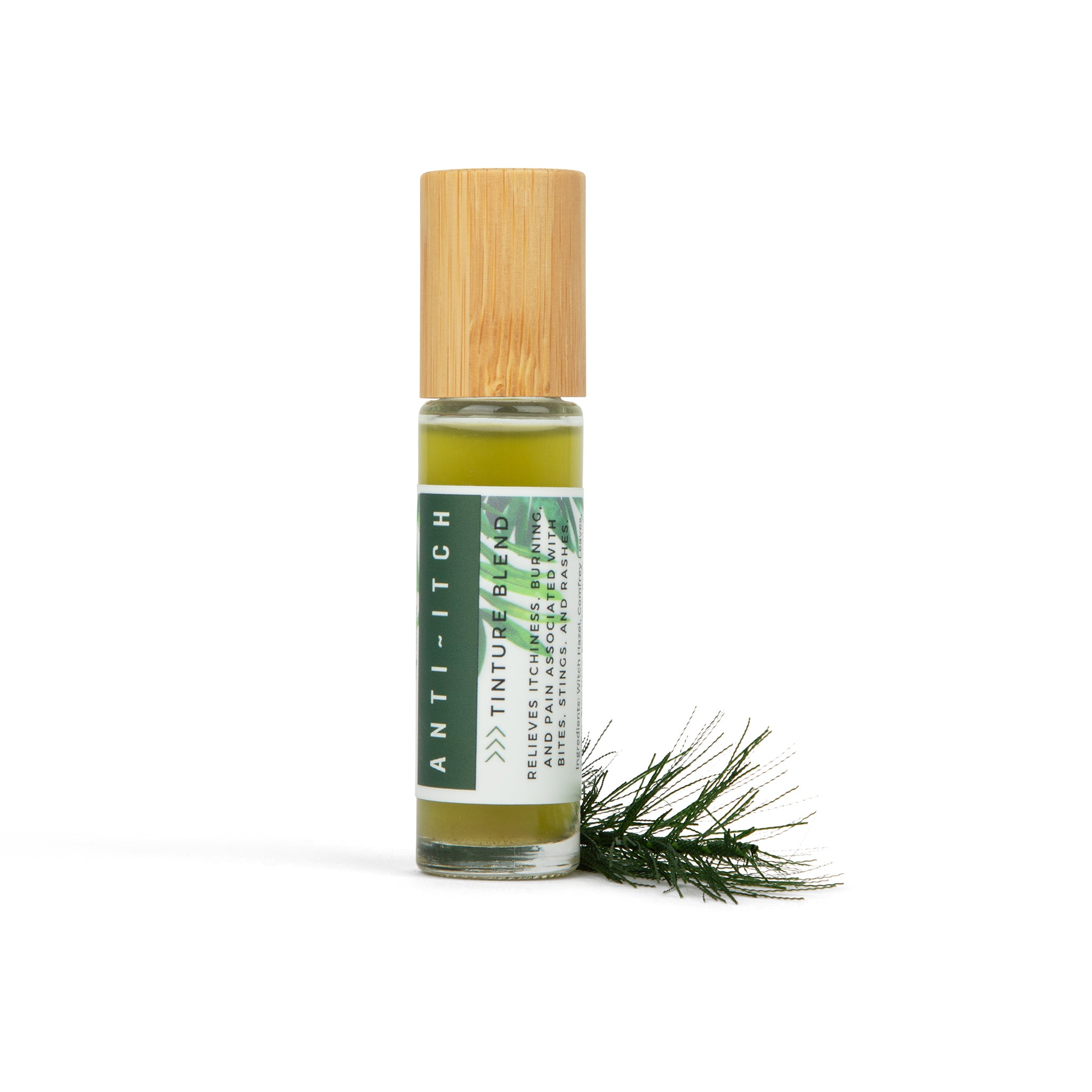 SSF Organics- Anti-Itch Tincture Blend. Fresh Pressed Ingredients- Rollerball- Made With FRESH Pressed Basil, Mint, and Calendula. Soothes and Heals Bites and Rashes!