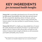 Vitamin D3 + K2
