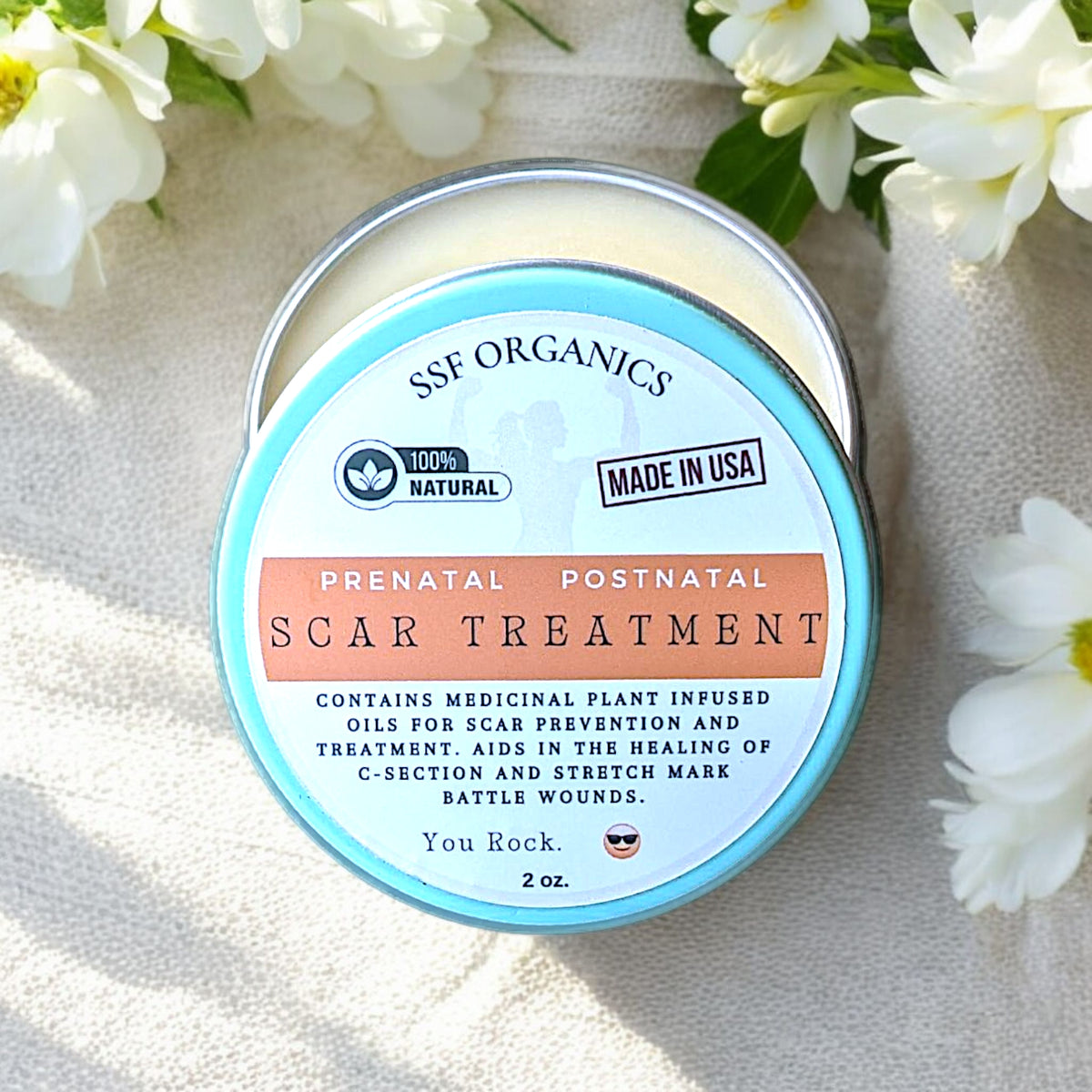 Mama Scar Salve- Treatment for Stretch Marks and C-Section Recovery