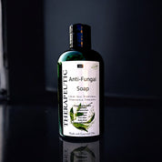 SSF Organics- Antifungal Soap with Tea Tree, Mint, and Clove. All Natural Formula -Eliminate Athletes Foot, Body Odor, Acne. Antibacterial Post Gym/Workout Soap.
