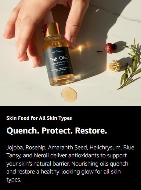 natural facial oil for gua sha massage and lymphatic drainage and lift for ligth devices