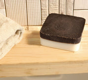 Cedar & Bay Leaf Coffee Soap – Exfoliating, Hydrating, Zero-Waste